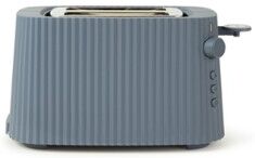 Alessi Plissé Toaster 2-Slots MDL08G Grau