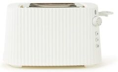 Alessi Plissé Toaster 2-Slots MDL08W Weiß