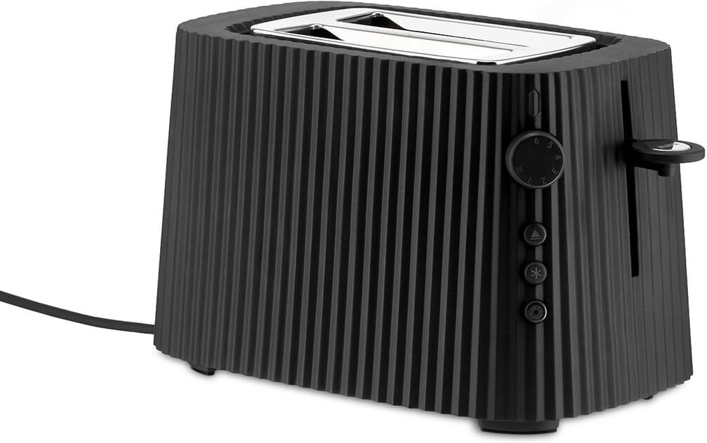 Alessi - Plissé Toaster, schwarz