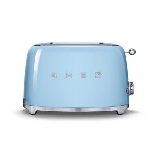 Toaster »SMEG«, für 2 Scheiben, 950 W hellblau/silberfarben