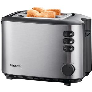 Severin Toaster »2514«, für 2 Scheiben, 850 W schwarz/silberfarben