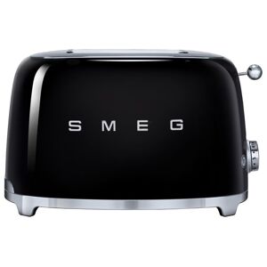 Toaster »SMEG«, für 2 Scheiben, 950 W schwarz/silberfarben