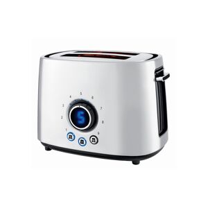 KOENIG Toaster »Koenig Steel Line«, 2 kurze Schlitze, für 2 Scheiben, 1000 W,... schwarz/silberfarben