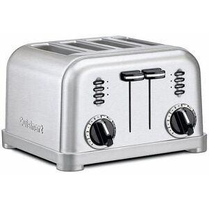 Cuisinart Toaster »CPT180E«, für 4 Scheiben, 1800 W schwarz/silberfarben