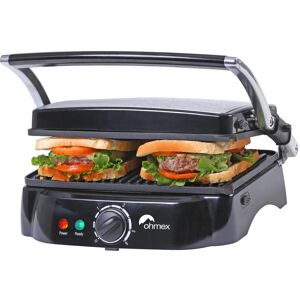 ohmex Kontaktgrill »Sandwich-Toaster«, 1500 W schwarz Größe