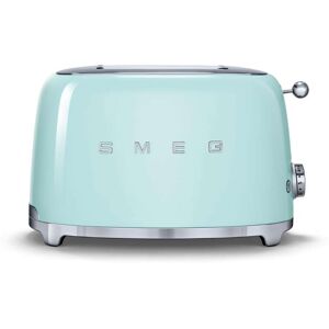 SMEG Toaster »Toaster 50´S RETRO STYLE«, für 2 Scheiben, 950 W hellgrün/silberfarben Größe