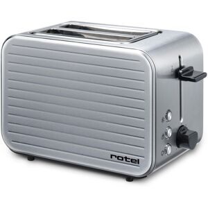 Rotel Toaster »Chrome 1663CH«, 850 W silberfarben Größe