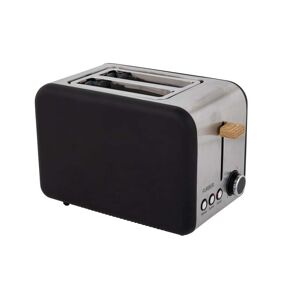 FURBER Toaster »Toaster Schwarz/Holz«, für 2 Scheiben, 850 W Schwarz Größe