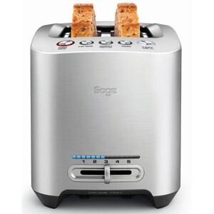 Sage Toaster »The Smart Toast Silberfarben«, 2 kurze Schlitze, für 2... silberfarben Größe