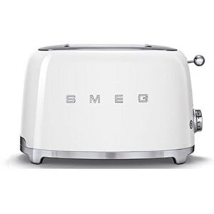 SMEG TSF01WHEU - Toaster - Weiss/Edelstahl