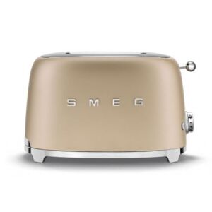 SMEG TSF01CHMEU - Toaster Retro - Mattgold