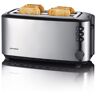 Severin Toaster »Automatik-Langschlitz 2509«, 2 lange Schlitze, für 4... schwarz/silberfarben Größe