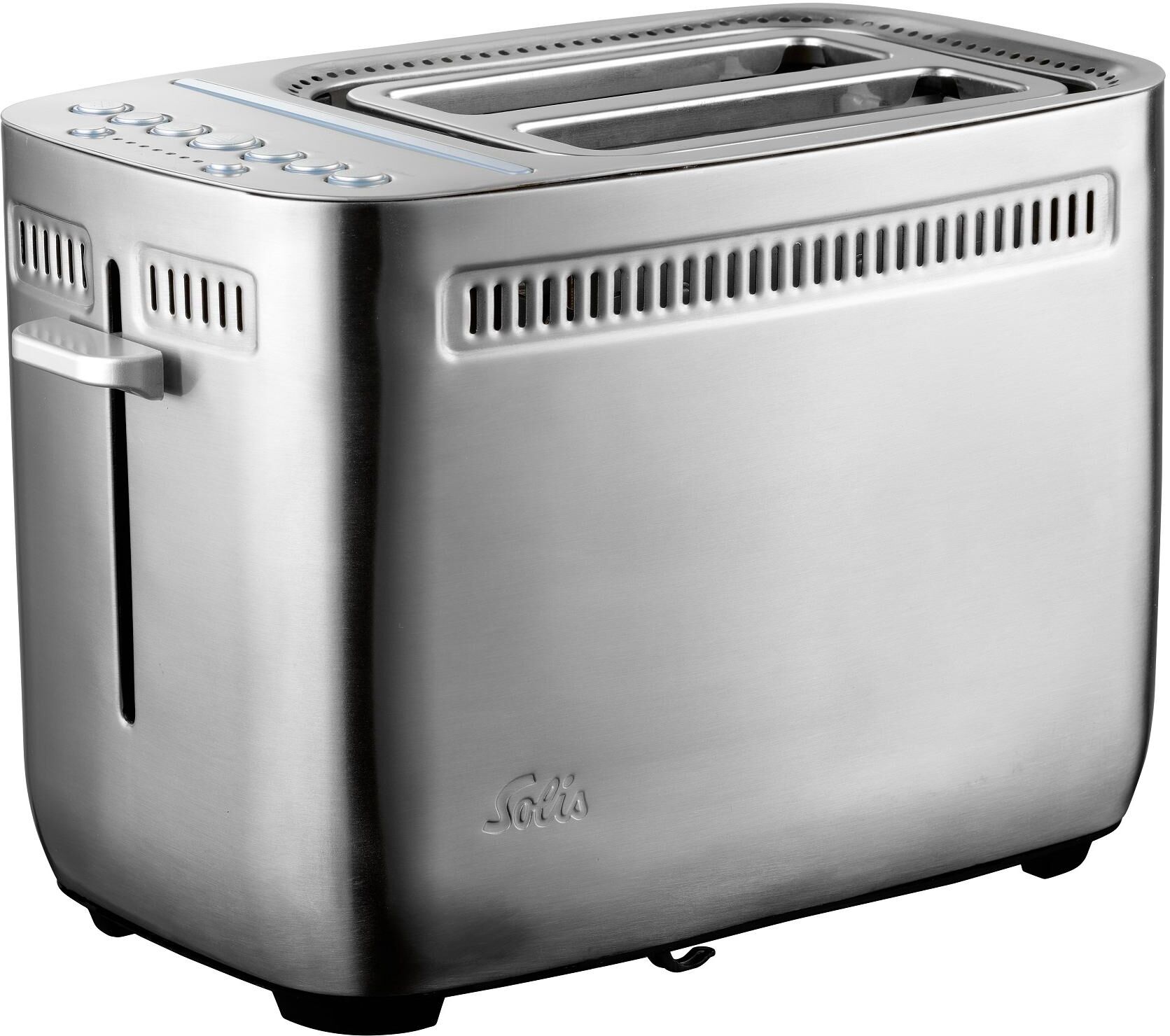 Solis OF SWITZERLAND Toaster »920.00«, für 2 Scheiben, 1635 W silberfarben