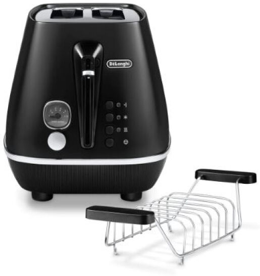 DeLonghi Distinta Moments Toaster - Schwarz