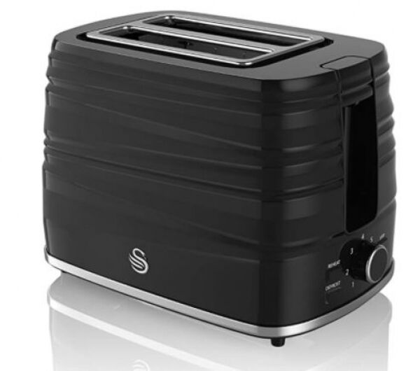 Swan ST31050BN - Toaster / 2 Scheiben - Schwarz