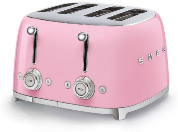 SMEG TSF03PKEU - Toaster Retro - Cadilac-Pink