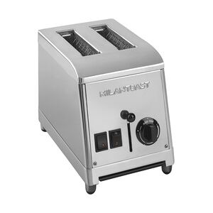 MilanToast – 2-Sitzer-Toaster aus Edelstahl, 220–240 V, 50/60 Hz, 1,37 kW