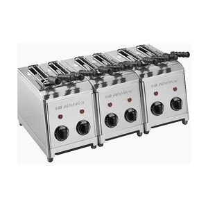 MilanToast – Toaster mit 6 Edelstahlzangen, 220–240 V, 50/60 Hz, 3,66 kW