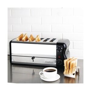 Rowlett Esprit Toaster 6 Schlitze Schwarz