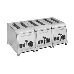 MilanToast – 6-Sitzer-Toaster aus Edelstahl, 220–240 V, 50/60 Hz, 3,66 kW