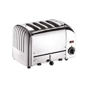 Gastronoble Dualit Toaster 40352 - 4 Schlitze - Edelstahl - Dreh-Timer