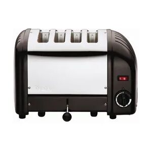 Gastro Dualit Toaster 4, Edelstahl + schwarz