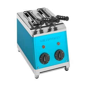 MilanToast - Toaster 2 Zangen BLAU 220-240 V 50/60 Hz 1,37 kW
