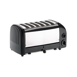 Dualit Toaster 60145 schwarz 6 Schlitze