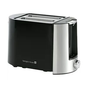 Tarrington House Toaster TA2217DS, 27,2 x 15 x 17,2 cm,  870 W, schwarz / silber