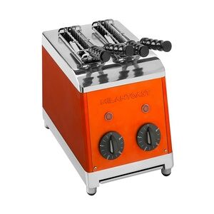 MilanToast - Toaster 2 Zangen ORANGE 220-240 V 50/60 Hz 1,37 kW