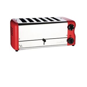 Rowlett Esprit Toaster 6 Schlitze Rot