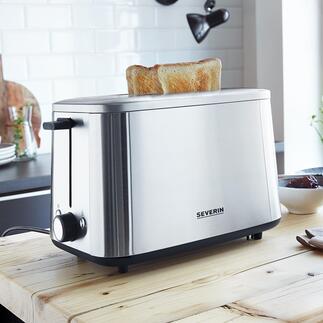 Severin AT 2513 Turbo Toaster, Edelstahl