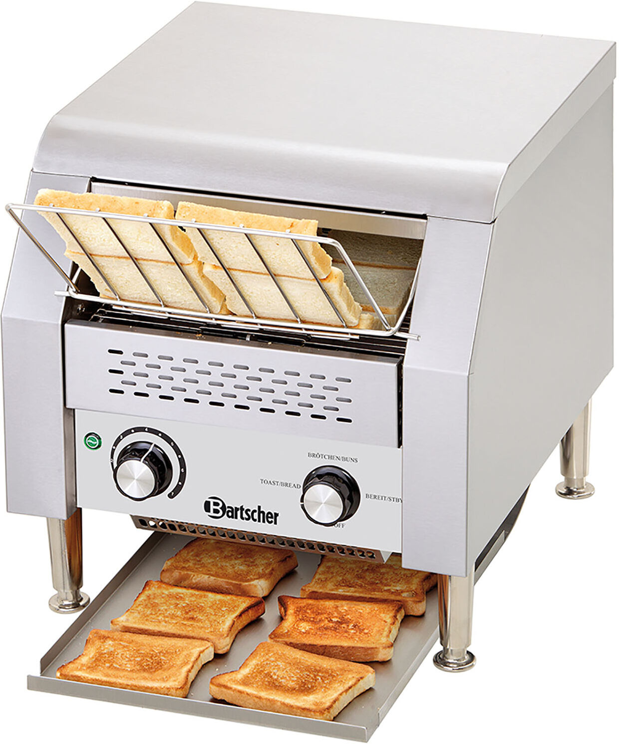 Bartscher Edelstahl Durchlauftoaster 10190233