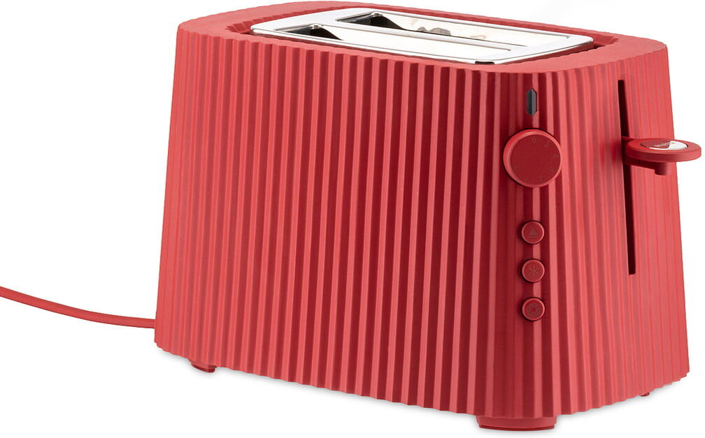 Alessi - Plissé Toaster, rot