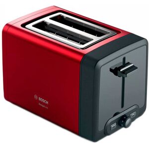 Bosch Toaster Med Dobbelt Slot Designline Rød One Size / EU Plug