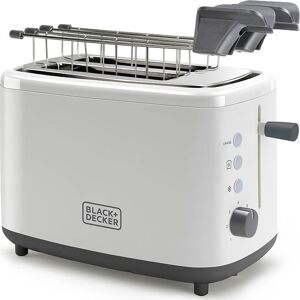 Black & Decker 2-Skiver Brødrister, Hvid