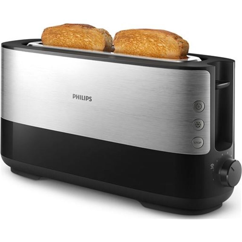 Philips hd2692/90 tostdor 1 ranura inox/negro tostadores