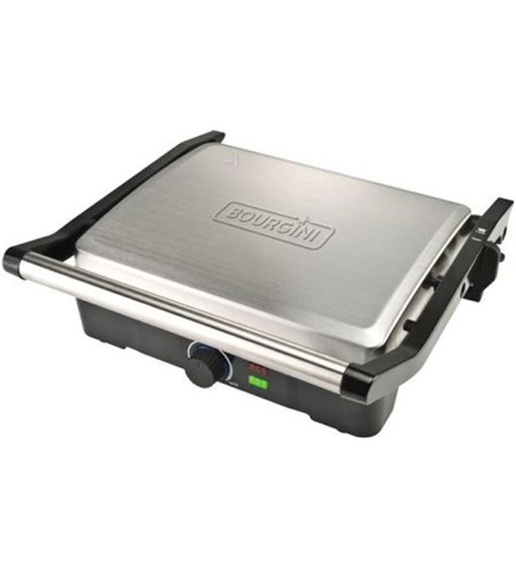 Bourgini 112007 classic panini grill plus grill-gofrera-crepera-pizzera