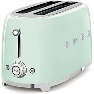 Grille pain 4 tranches 1500 W TSF02PGEU vert d'eau Smeg [Bois] - Publicité