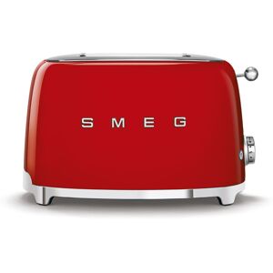 Smeg Toaster 2 tranches rouge en acier H19.8 Rouge 1x20x31cm