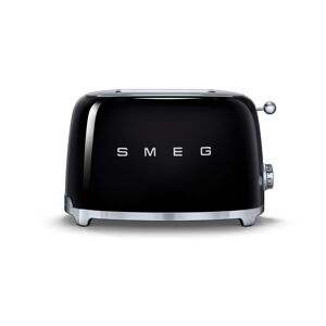 Smeg Toaster 2 tranches noir en acier H19.8 Noir 1x20x31cm