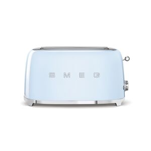 Smeg Grille-pain 2 fentes azur bleu en acier H24.8 Bleu 22x25x37cm