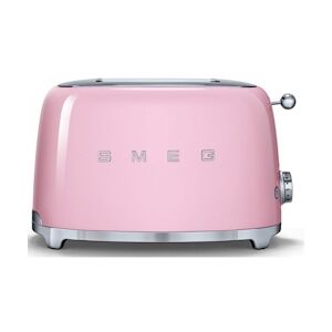 SMEG Grille Pain Toaster 2 Fentes 950w 3 Programmes Rose Usage Non Intensif Smeg