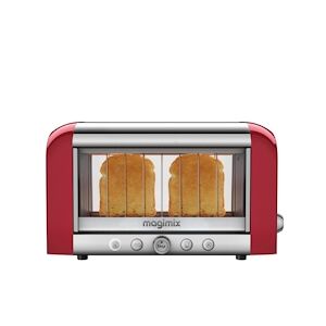 MAGIMIX Toaster vision Rouge - Autre Inox Magimix 39.5x18 cm