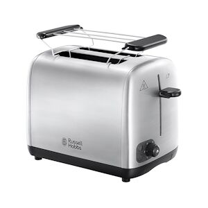 RUSSELL HOBBS grille pain toaster électrique 2 fentes - Argent