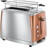 RUSSELL HOBBS toaster 2429056 Inox & cuivre rose Usage non-intentif