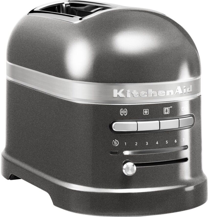 KitchenAid 5KMT2204BMS Artisan 2-Slot Toaster Medallion Silver