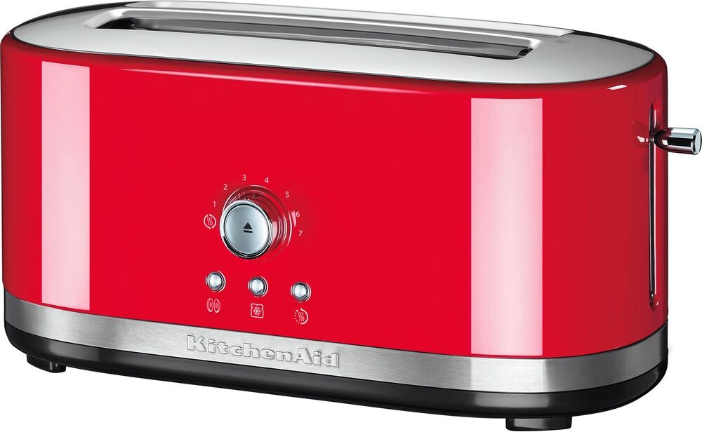 KitchenAid 5KMT4116BER  Manual Control Long Slot Toaster Empire Red