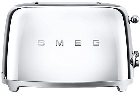 Smeg TSF01SSUK 50's Retro 2 Slice Toaster - Stainless Steel