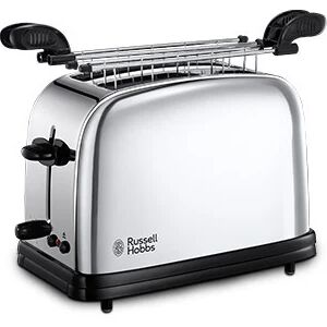 Russell Hobbs 23310-57 tostapane 2 fetta/e Nero, Argento